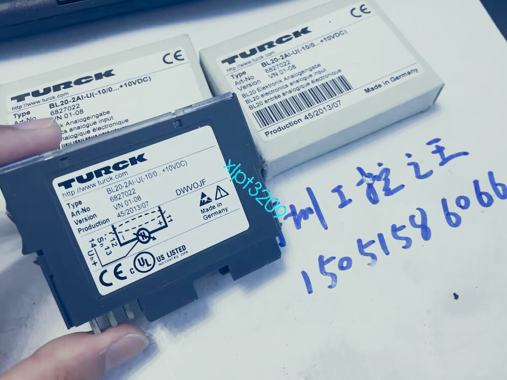1PC NEW TURCK module BL20-2AI-U FedEx or DHL