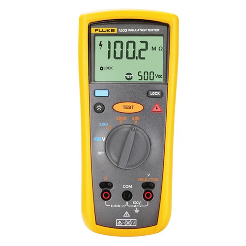 Fluke 1503 Digital Insulation Resistance Tester F1530 Megger Meter Megohmmeter eBay