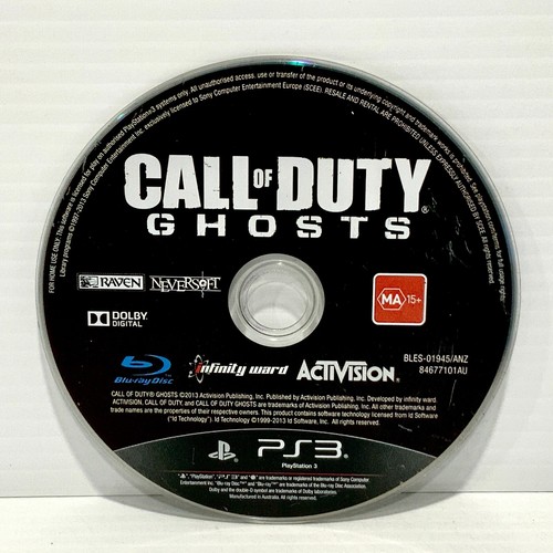 Call of Duty: Ghosts - PS3 - Disc Only - Tested & Working - Free Postage! - 第 1/2 張圖片