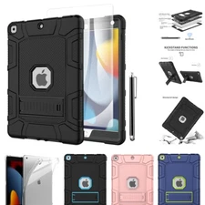 Case For iPad 10.2 inch 9th 8th 7th Generation Shockproof Heavy Duty Stand Cover
