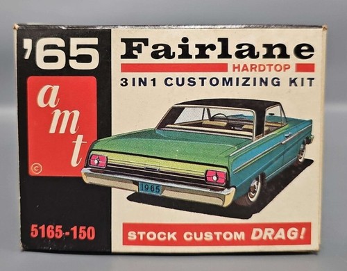 Vintage AMT 1965 ’65 Fairlane 3 in 1 Customizing Kit 5165-150 Super Rare - Picture 8 of 11
