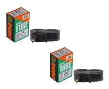 DURO  1 PAIR BICYCLE Inner Tube 24" x 1-3/8" SCHRADER 33mm Long VALVE