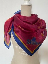 Vintage Sheba silk scarf with Zodiac Astrology signs