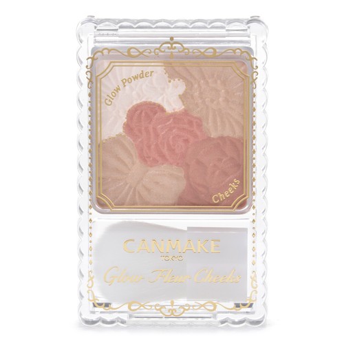 Canmake Glow Fleur Cheeks japan sealed blush - Picture 6 of 11
