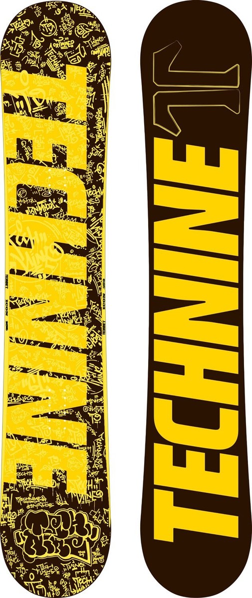 【初心者おすすめ 】 TECHNINE スノーボードセット 153cm Technine The Icon Flat Rock Snowboard Men's 153 cm, All