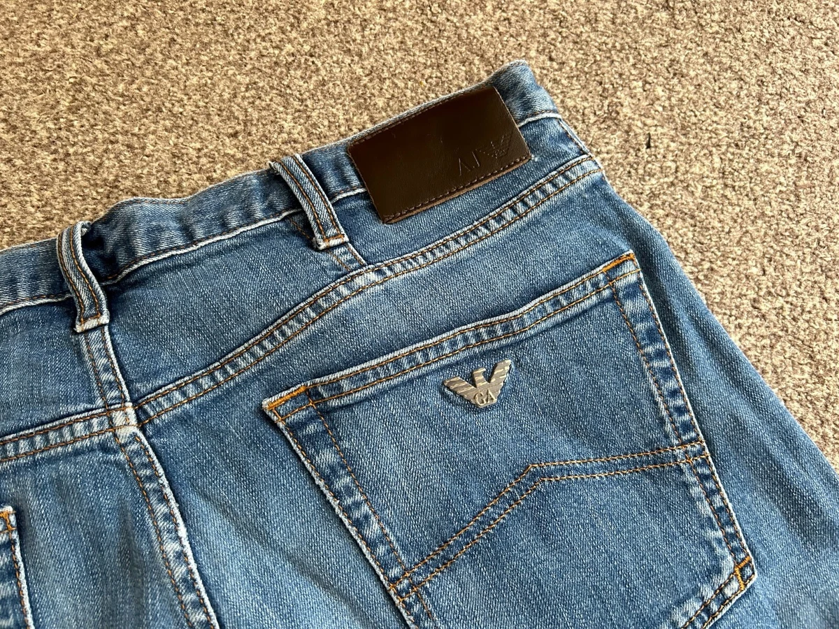 Armani Jeans AJ J21 Regular Fit Mens Jeans | 34W 30L | eBay