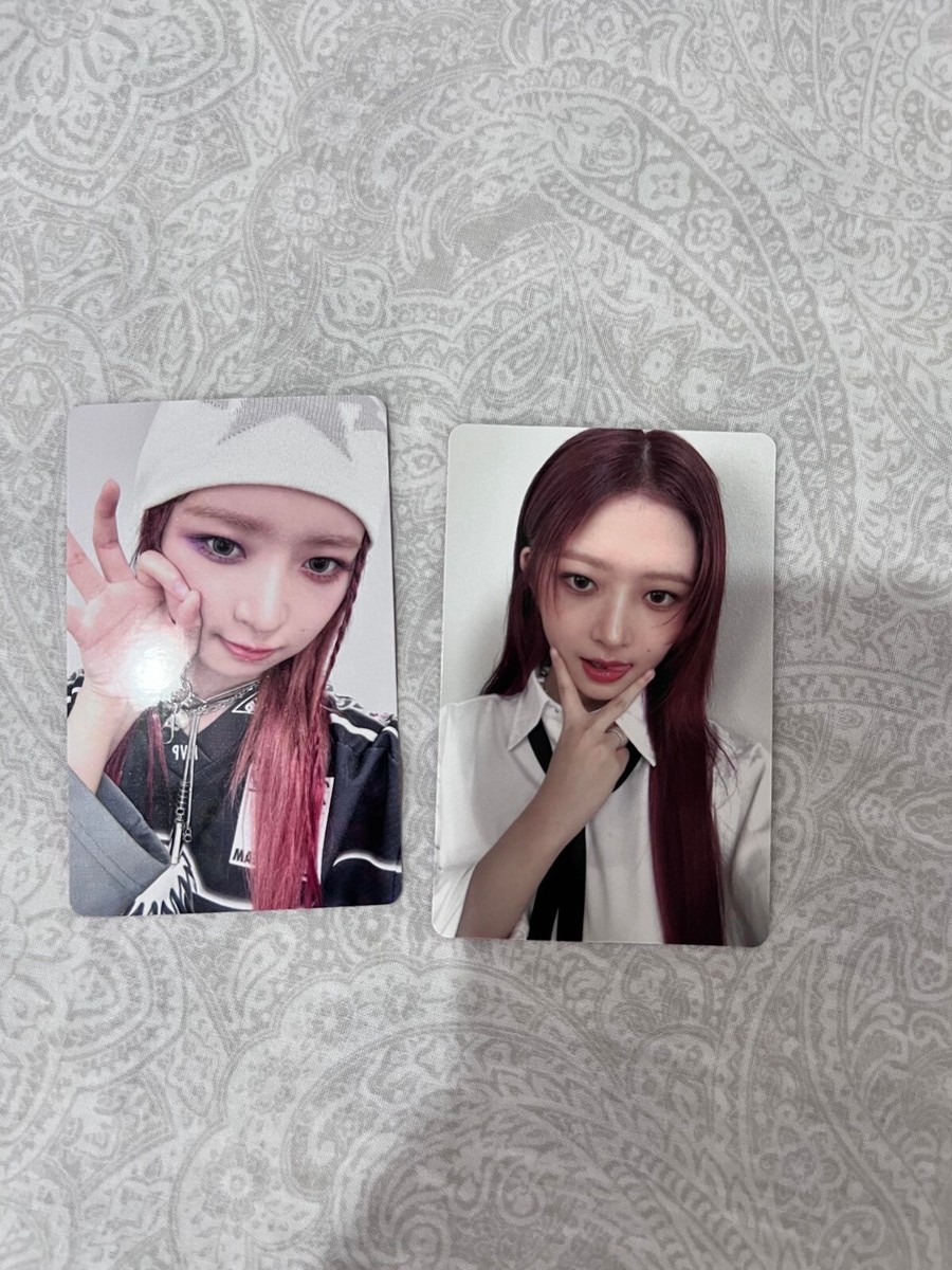 ive i've mine official photocard soundwave withmuu apple