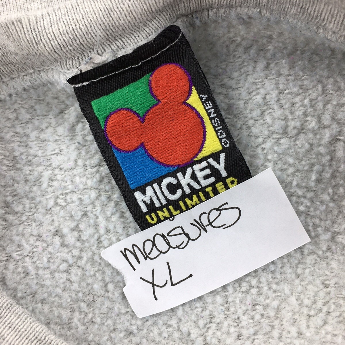 Vintage 90s Crewneck Sweatshirt Adult XL Mickey Mouse Vintage 90s Crewneck Sweatshirt Adult XL Mickey Mouse