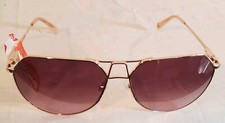Ted Baker London Gold Burgundy Sunglasses TWS247 RGD 58/14 135 New