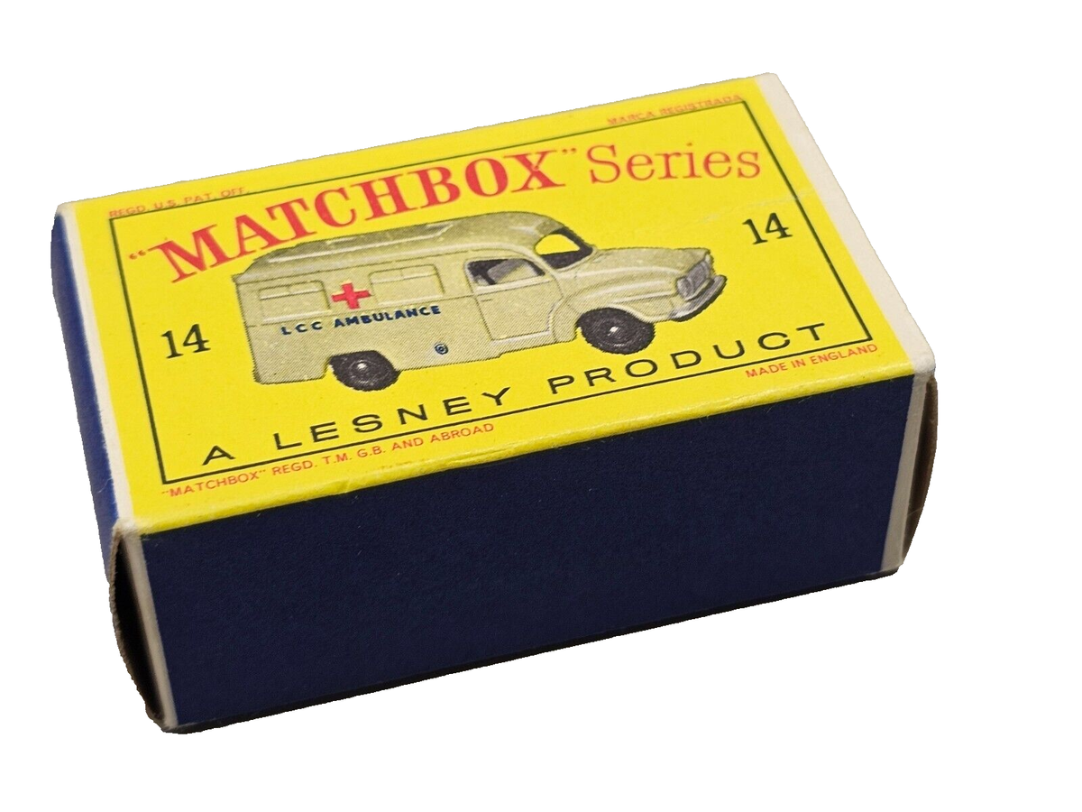 MATCHBOX 　No.14 　LOMAS AMBULANCE World Class Antiques Marketplace - Matchbox Lesney No. 14