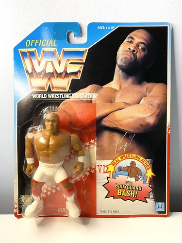 NEW - WWF MOC Hasbro Virgil...