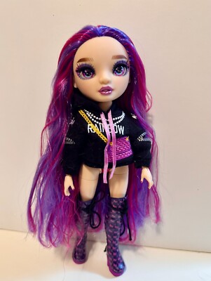 Rainbow High Series 3 EMI VANDA Articulated Fashion Doll Purple Hair