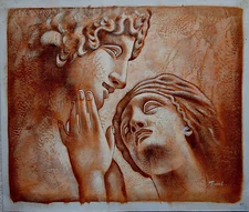 SISTINE CHAPEL OIL PAINTING ON CANVAS