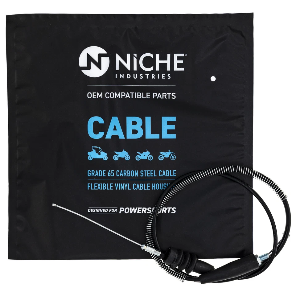 NICHE Pull Throttle Cable for Kawasaki KDX175 KDX200 KDX250 KX125 54012-1118 - Image 2 of 4