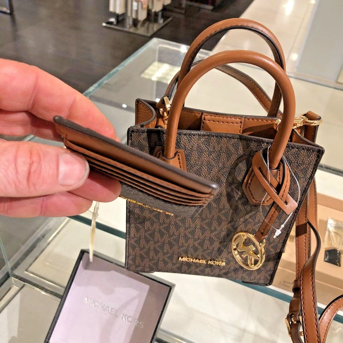 michael kors mercer brown