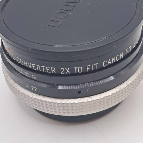 Soligor Auto Tele Converter 2X To Fit Canon FD Lens with Case Made In Japan - Picture 4 of 8