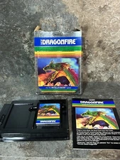 Dragonfire Intellivision Manual And Box Vintage Video Game iMagic 1982