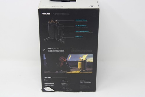 BIOLITE CampStove 2+ Compact, Smokeless Wood-Burning Camp Stove (LP9022252) - Picture 2 of 7