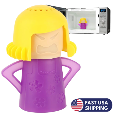 #ad #ad NEW Angry Mom Microwave Cleaner Natural and Easy Kitchen Cleaning Solution $2.99