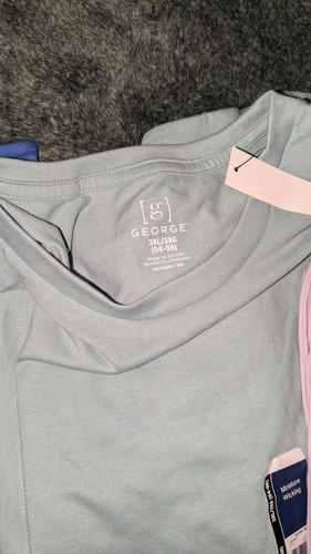 3 George 1 Athletic Men’s Crew-Neck T-Shirt Moisture Wicking Tee – Size 3XL - Picture 3 of 6