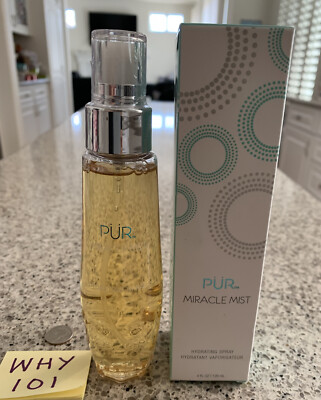 PUR Miracle Mist Hydrating Spray 4oz/120mL Full Size SPRAY BOTTLE NEW SEALED BOX