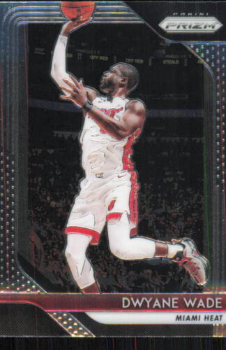 2018 PANINI PRIZM DWYANE WADE 206 MINT BASKETBALL MIAMI HEAT - 第 1/2 張圖片