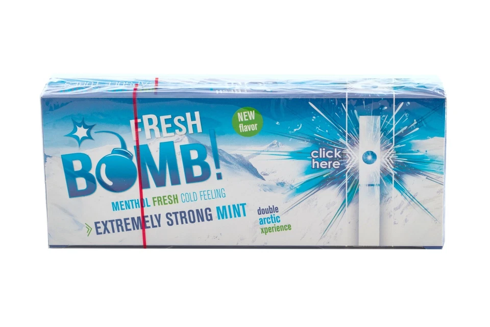 Fresh Bomb ARTIC Click Hülsen mit Aromakapsel 5 Boxen (500 Hülsen) - Bild 3 von 4