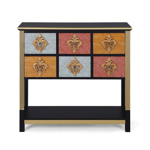 Console Table with Drawer Entryway Storage Cabinet Vintage Sideboard Sofa Table - Picture 10 of 12