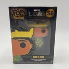 Funko Pop Pin Marvel Kid Loki SE Black Light Enamel Pin New Sealed Disney + #D