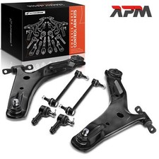 6x Querlenker Koppelstange Spurstangenkopf Satz Vorne für Hyundai Getz TB