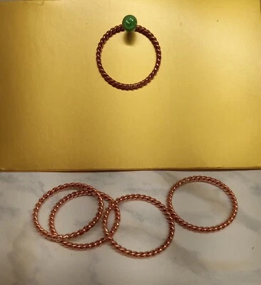 1/8 Royal Cubit Tensor Ring EMF Field Geopathic Radiation Protection 2mmx23mm