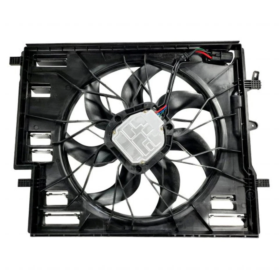 For Volvo V60/V60 Cross Country Radiator & Condenser Cooling Fan 2019 2020 2.0L - Image 2 of 4