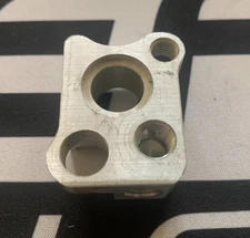 WGP Stock 2k Autococker Front Block Raw Aluminum Paintball