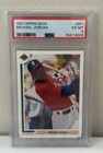 1991 Upper Deck Michael Jordan SP1 Rookie RC Baseball PSA 6 Centered JUST GRADED
