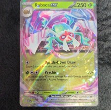Rabsca ex 025/182 Sv10: Destined Rivals Double Rare EX 250HP Holo Pokémon TCG