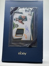 2020 Panini LIMITED 3-Color Patch eBay Sealed Jalen Hurts ON-CARD AUTO #'d / 75