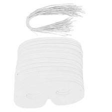 80 Pcs Blank Mask for Cosplay Party Mardi Gras Paper Masks DIY Kids Plain White