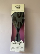 Hair Accessories Wet Brush Original Detangler Brush - safari leopard Dark Gray
