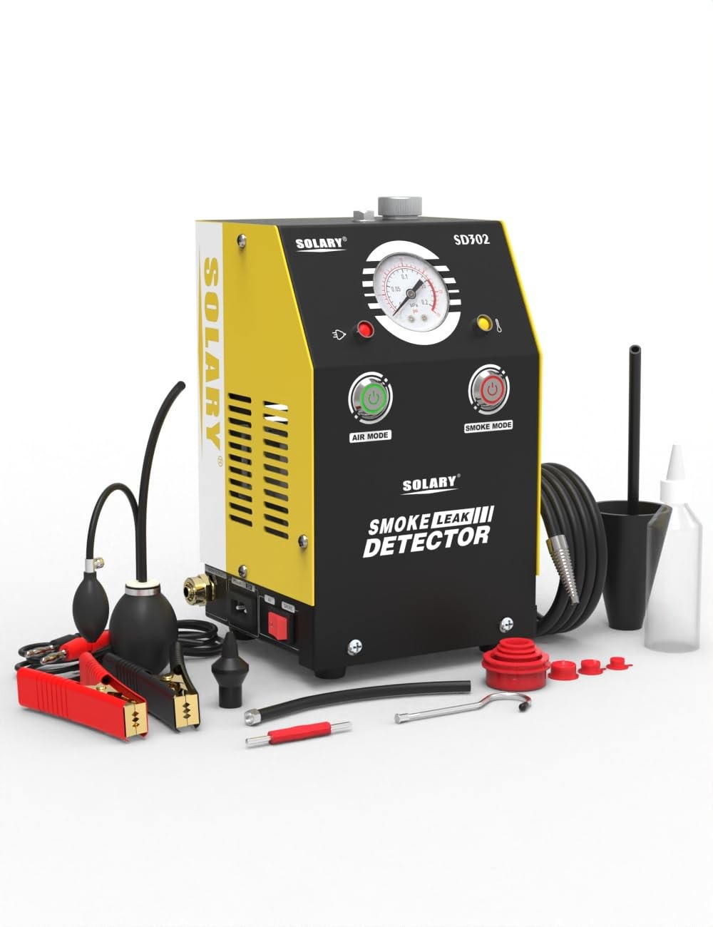 Solary Smoke Machine for Car - DC 12V EVAP Automotive Smoke Tester for Vacuum