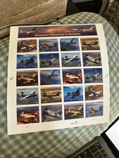 2005 Mint US Stamps 37c American Aviation Sheet of 20 Scott 3916-3925