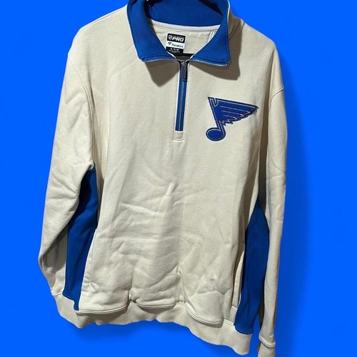 St. Louis Blues 1/4 zip pullover sweatshirt XL NHL hockey