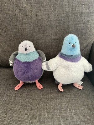 Jellycat Leicester Pigeon London Selfridges und Structton Taube Plüschtier Kuscheltier