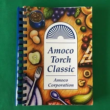 Chicago Illinois Amoco Co Employee Vtg 1998 Spiral community Cookbook SEE INDEX