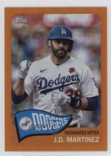 2023 Topps Archives 1965 Topps Orange Hot Foil 11/15 JD Martinez #106 04cw