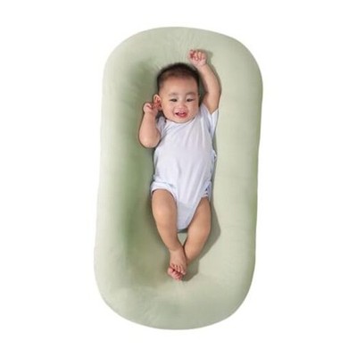 Baby Lounger, Baby Lounger for Newborn, Soft Breathable 0-12 Months Green