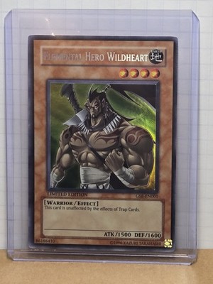 Yu-Gi-Oh! Elemental Hero Wildheart GSE-EN001   Limited Edition   Near Mint