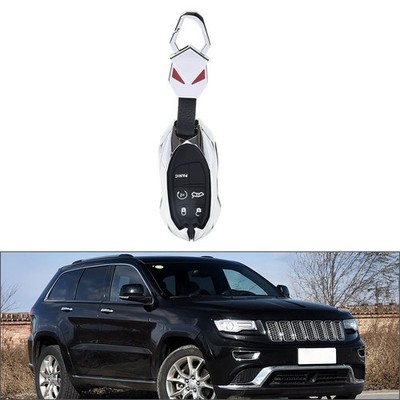 Smart Key Fob Shell Cover für Dodge Charger Challenger für Jeep Grand Silber