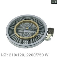 Bosch Siemens HausgeräTe StrahlheizköRper 210/120MmØ 2200/750W 230V