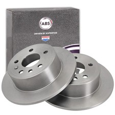 2x A.B.S. BREMSSCHEIBEN 270mm HINTEN passend für OPEL OMEGA SENATOR