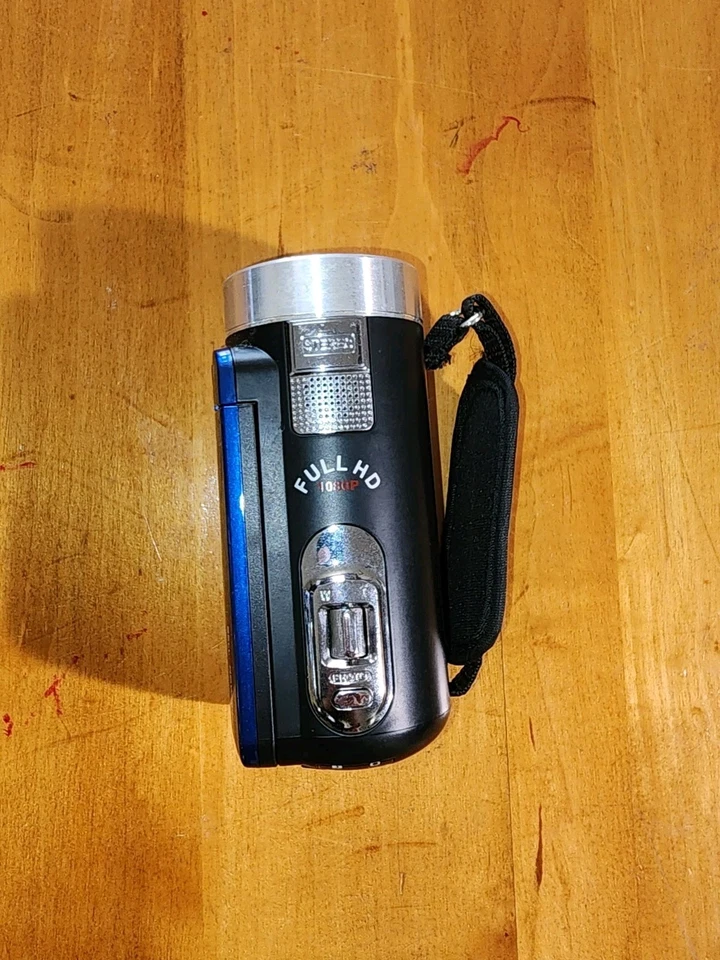 Bell+Howell Fun Flix Camcorder DV50HD Blue 1080p 24Mp 8x Digital Zoom W/ Battery - Image 3 of 4